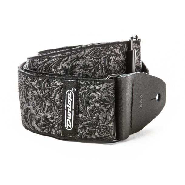 Dunlop D67-14 Jacquard Strap Black Thistle